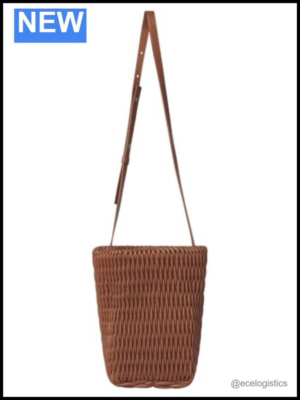 ALC Ivy Bucket Bag Vegan Leather Adjustable Strap Shoulder Bag